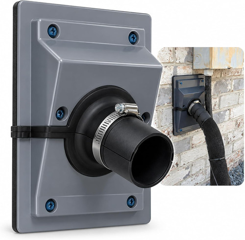 Hvac wall penetration - wall, &